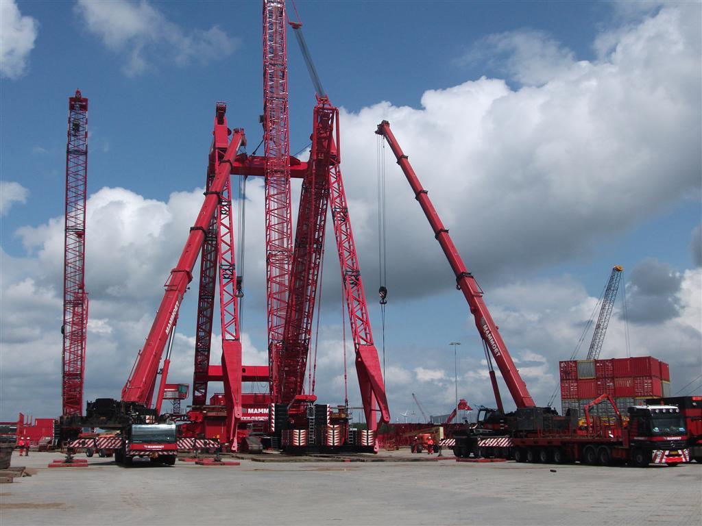 Perioperativ periode butiksindehaveren fejre Mammoet Super Heavy Lift Cranes - TES Industrial Systems