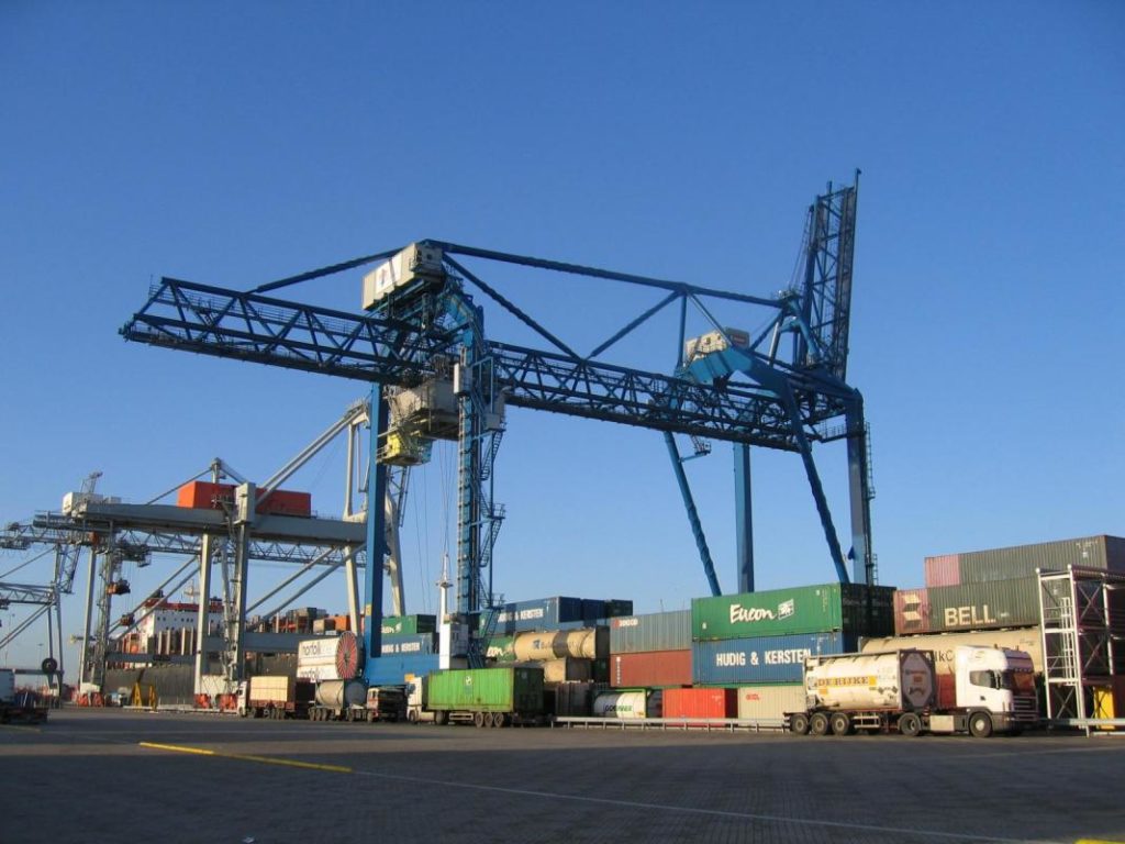 Wide Span containerkranen